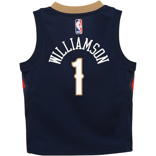 Zion Williamson New Orleans Pelicans Nike Toddler Swingman Player Jersey - Icon Edition - Navy - Image 3