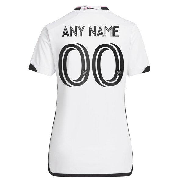 D.C. United adidas Women's 2024 The Cherry Blossom Kit Replica Custom Jersey - White - Image 3