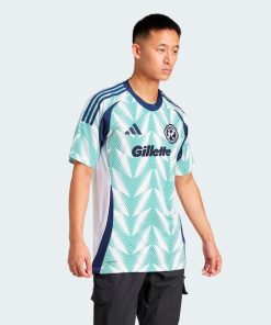 New England Revolution adidas 2025 Eastern White Pine x Flag of New England Replica Jersey - White