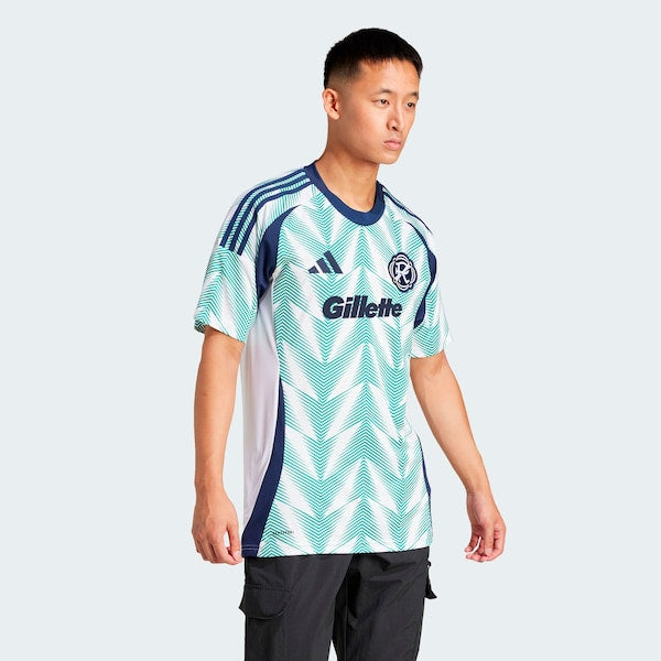 New England Revolution adidas 2025 Eastern White Pine x Flag of New England Replica Jersey - White