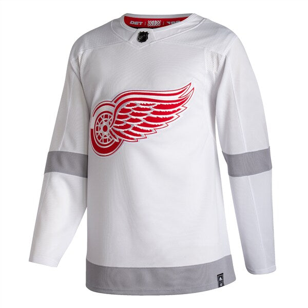Detroit Red Wings adidas 2020/21 Reverse Retro Authentic Jersey - White - Image 2