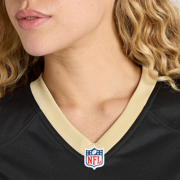 Davon Godchaux New Orleans Saints Nike Women's Team Game Jersey - Black - Image 9