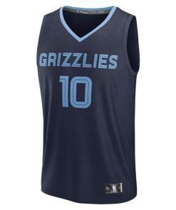 Alternative view of Luke Kennard Memphis Grizzlies  Fast Break Replica Player Jersey - Icon Edition - Navy