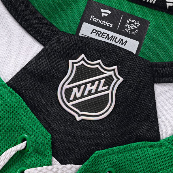Dallas Stars Home Premium Custom Jersey - Kelly Green/Black - Image 6