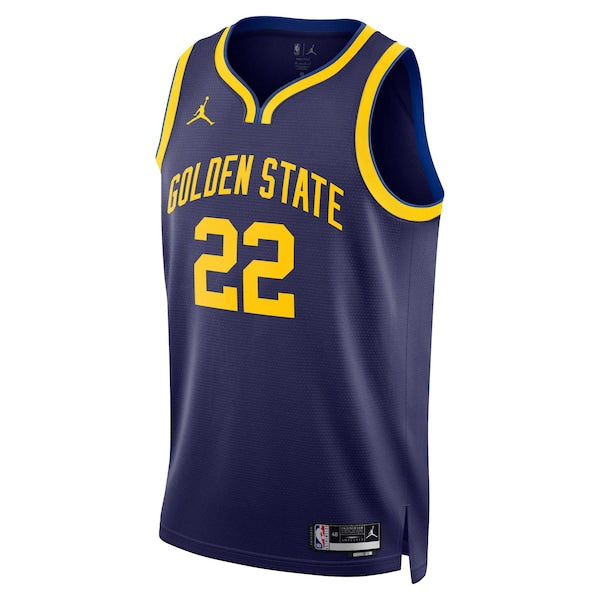 Andrew Wiggins Golden State Warriors Jordan Brand Unisex Swingman Jersey - Statement Edition - Navy - Image 2