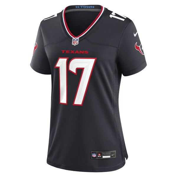 Braxton Berrios Houston Texans Nike Women's Team Game Jersey - Navy - Image 2