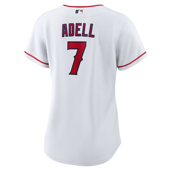 Jo Adell Los Angeles Angels Nike Women's Home Replica Jersey - White - Image 3