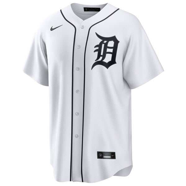 Kerry Carpenter Detroit Tigers Nike Home Replica Jersey - White - Image 2