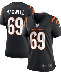 Devonnsha Maxwell Cincinnati Bengals Nike Women's Team Game Jersey -  Black