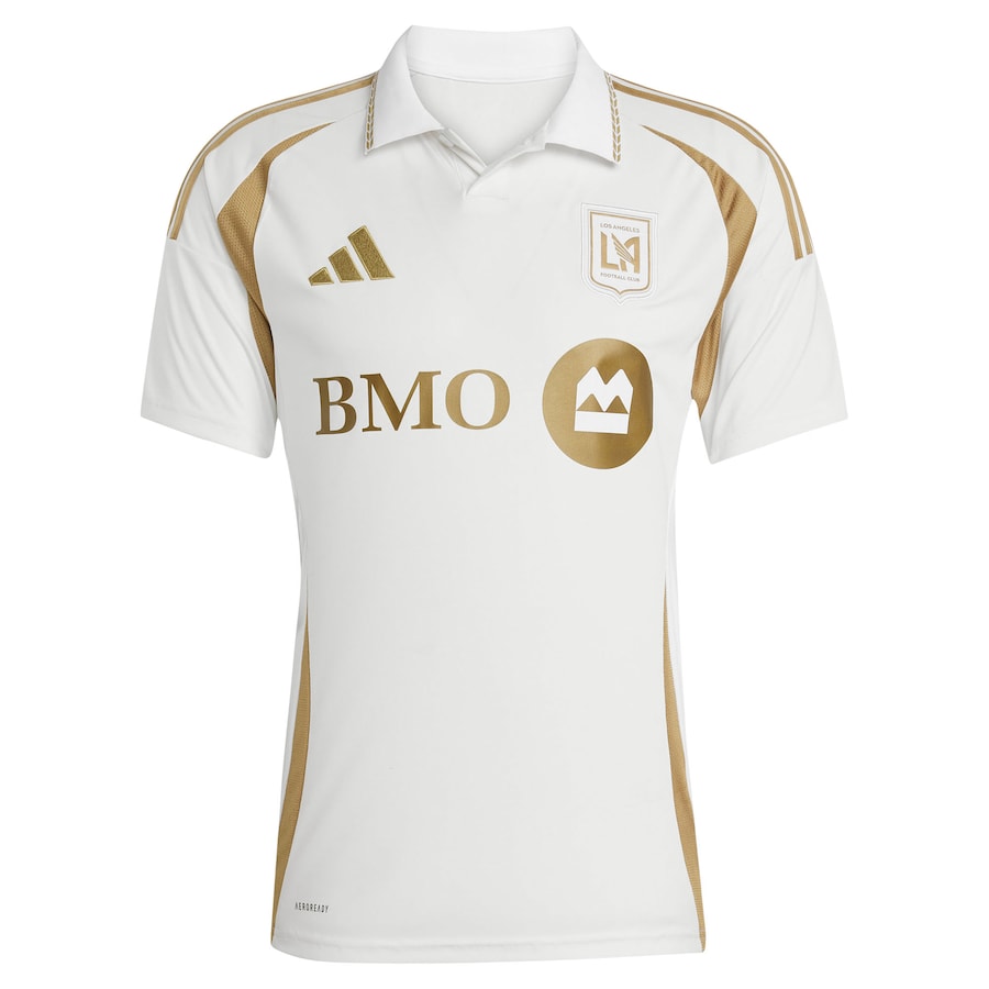 Son Heung-Min LAFC adidas Youth 2025 Secondary Replica Player Jersey - White - Image 2