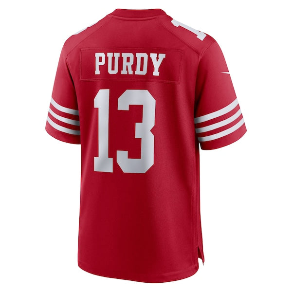 Brock Purdy San Francisco 49ers Nike Super Bowl LVIII Game Jersey - Scarlet - Image 3