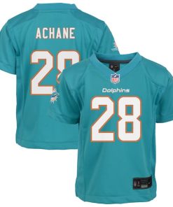 De¡¯Von Achane Miami Dolphins Nike Preschool Team Game Jersey - Aqua
