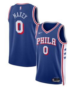 Tyrese Maxey Philadelphia 76ers Nike Unisex Swingman Jersey - Association Edition - Royal