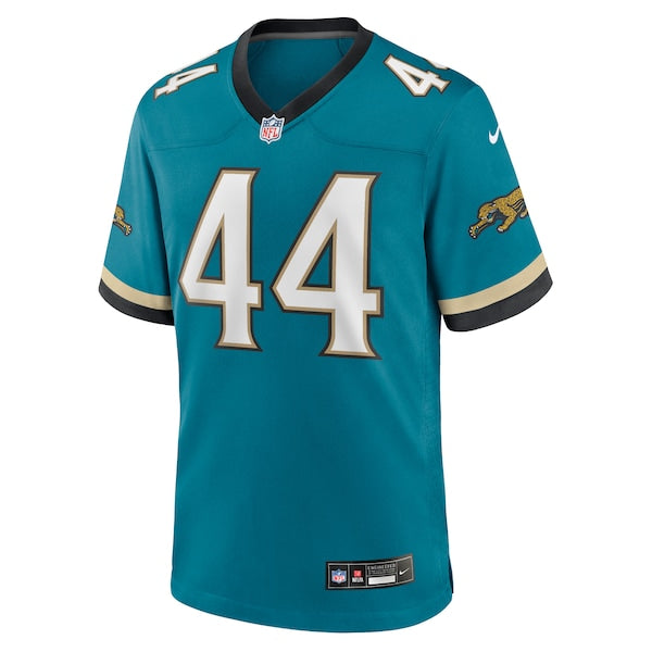 Travon Walker Jacksonville Jaguars Nike Prowler Throwback Player Game Jersey - Teal - Image 2