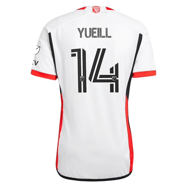 Jackson Yueill San Jose Earthquakes adidas 2024 The 50 Kit Authentic Player Jersey - White - Image 3