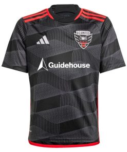 Alternative view of D.C. United adidas Youth 2024 The Icon Kit Replica Jersey?¨C Black