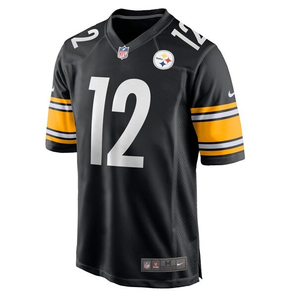 Terry Bradshaw Pittsburgh Steelers Nike Retired Player Game Jersey - Black - Image 2