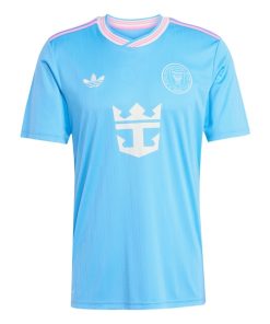 Alternative view of Lionel Messi Inter Miami CF adidas Originals 2025 Third Replica Player Jersey - Blue