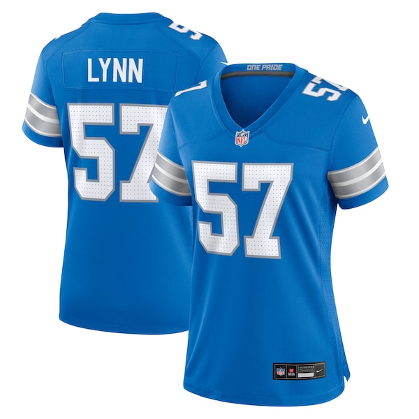 Nate Lynn Detroit Lions Nike Women's Game Jersey - Blue