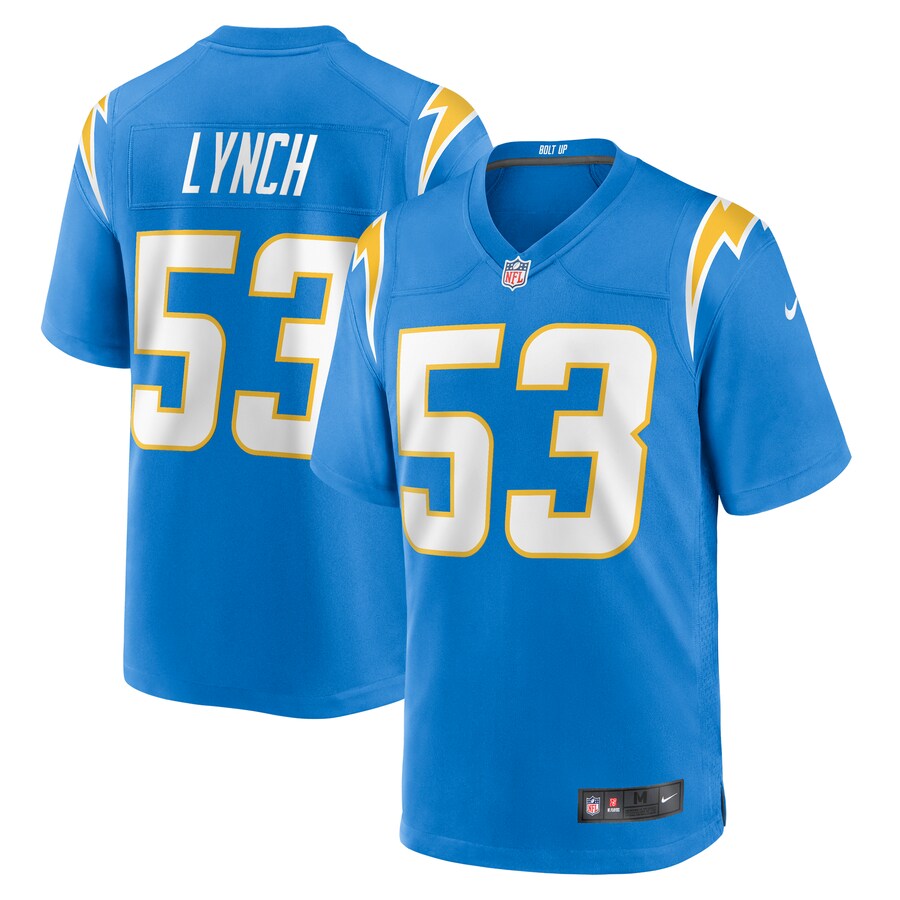 Blake Lynch Los Angeles Chargers Nike Game Jersey - Powder Blue