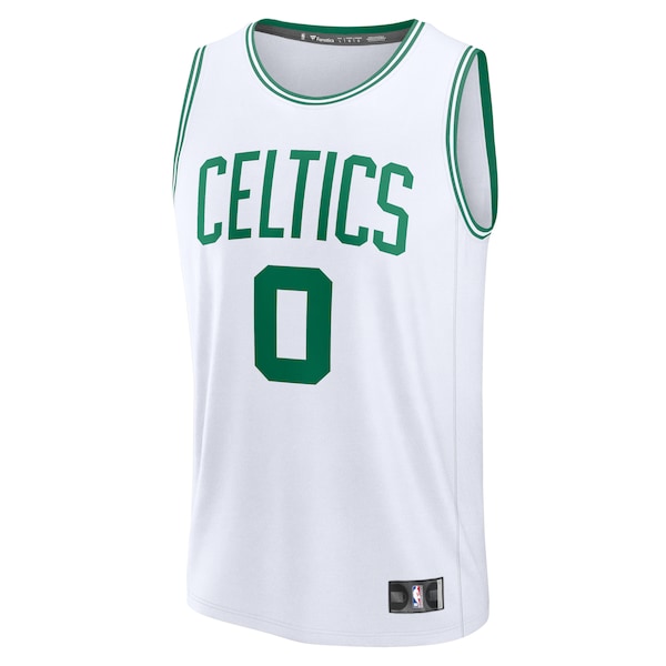 Jayson Tatum Boston Celtics Youth Fast Break Replica Player Jersey - Association Edition - White - Image 2