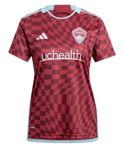 Alternative view of Djordje Mihailovic Colorado Rapids adidas Women's 2024 One Flag Kit Replica Player Jersey - Burgundy