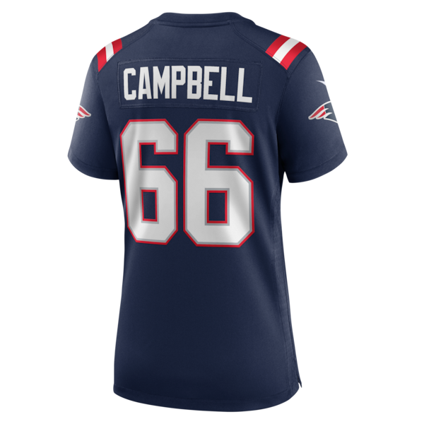 Will Campbell New England Patriots Nike Women's Team Game Jersey - Navy - Image 3