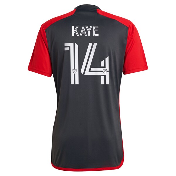Mark-Anthony Kaye Toronto FC adidas 2024 Club Kit Replica Player Jersey - Gray - Image 3