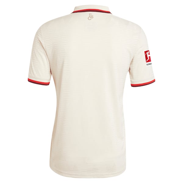 Bayern Munich adidas Originals 2024/25 Third Authentic Jersey - Cream - Image 3