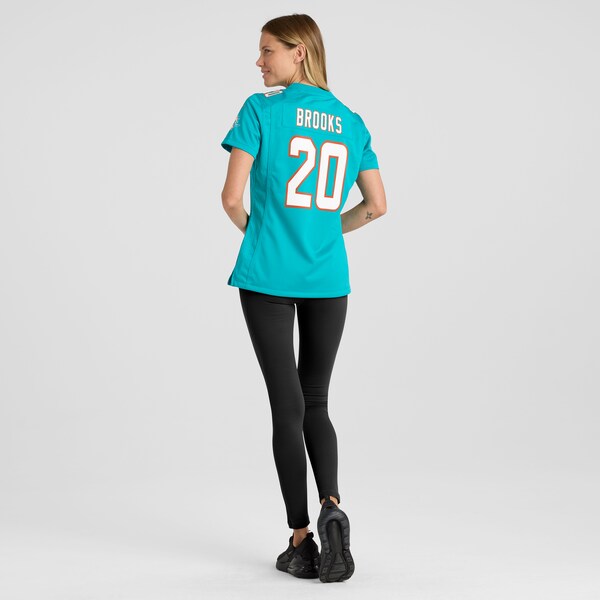 Jordyn Brooks Miami Dolphins Nike Women's Game Jersey - Aqua - Image 5