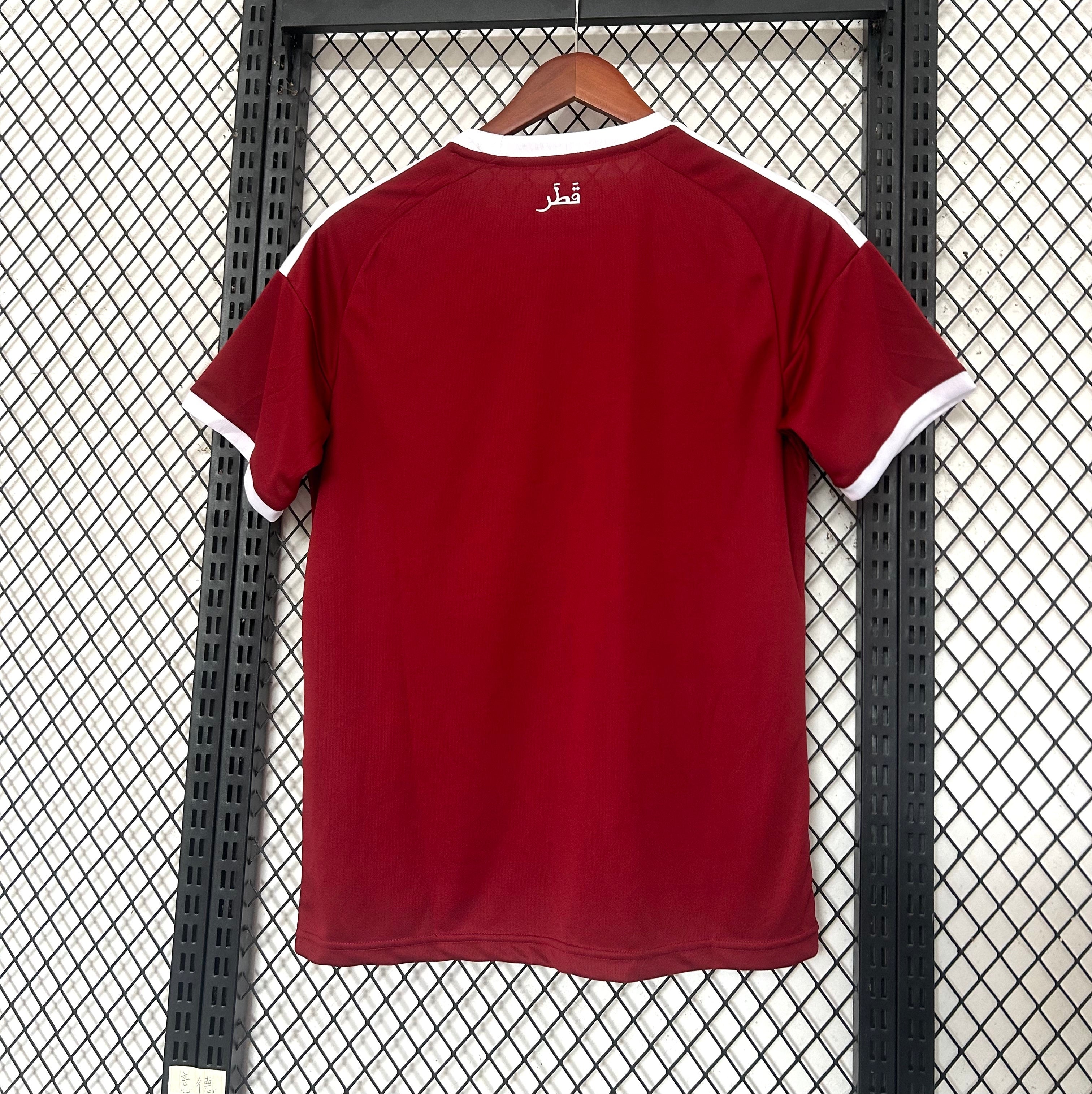 Qatar National Team Adidas 2026 Home Jersey - Red - Image 3