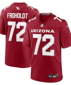 Hjalte Froholdt Arizona Cardinals Nike Game Player Jersey - Cardinal