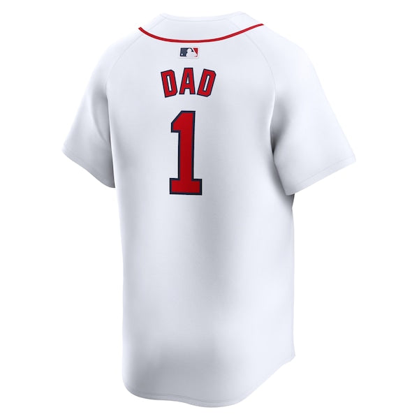 Boston Red Sox Nike #1 Dad Home Limited Jersey - White - Image 3