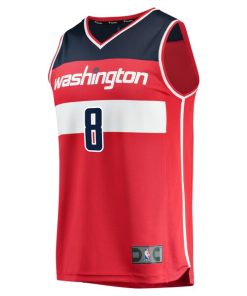 Alternative view of Carlton Carrington Washington Wizards  Youth Fast Break Replica Player Jersey - Icon Edition - Red
