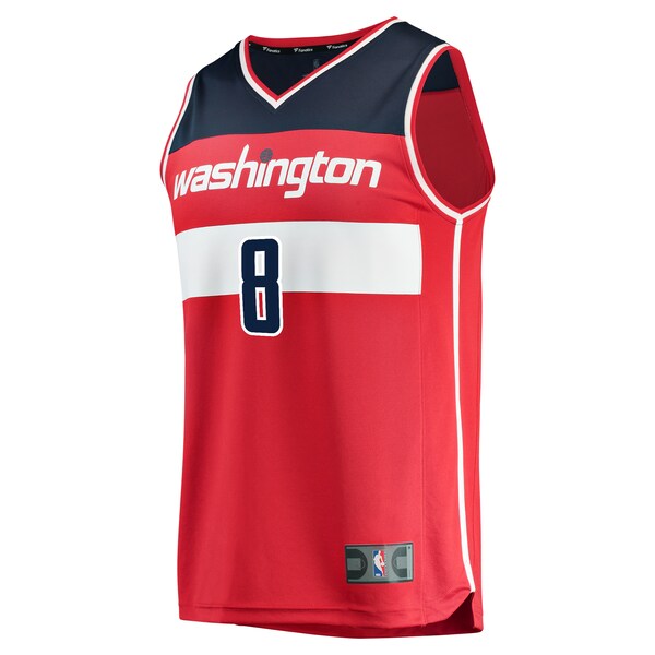 Carlton Carrington Washington Wizards Youth Fast Break Replica Player Jersey - Icon Edition - Red - Image 2