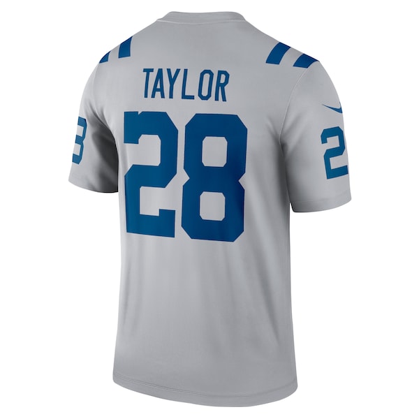 Jonathan Taylor Indianapolis Colts Nike Inverted Legend Jersey - Gray - Image 3