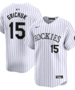 Randal Grichuk Colorado Rockies Nike Home Limited Player Jersey - White