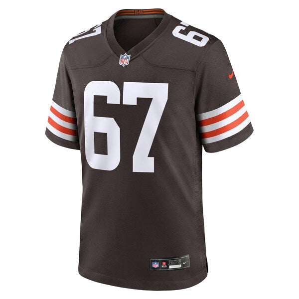 Javion Cohen Cleveland Browns Nike Team Game Jersey - Brown - Image 2