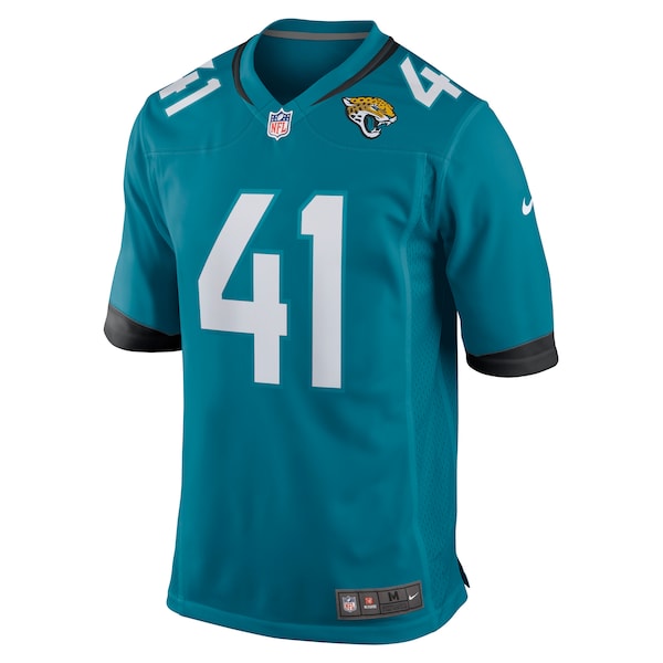 Josh Allen Jacksonville Jaguars Nike Game Jersey - Teal - Image 2