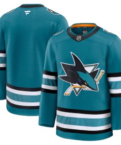 San Jose Sharks  Home Premium Jersey - Teal/Black