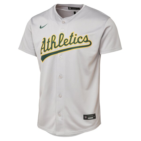 Athletics Youth Road Limited Jersey - Gray - Image 2