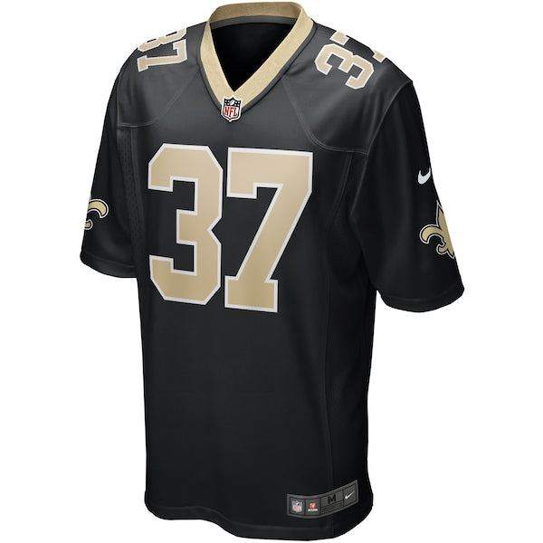 Steve Gleason New Orleans Saints Nike Game Retired Player Jersey - Black - Image 3