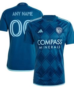 Sporting Kansas City adidas 2024 Diamonds Our Forever Replica Custom Jersey?¨C Navy