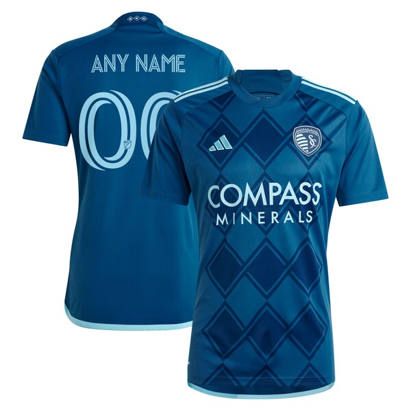 Sporting Kansas City adidas 2024 Diamonds Our Forever Replica Custom Jersey?ยจC Navy