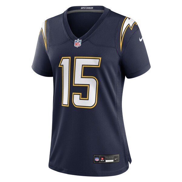 Ladd McConkey Los Angeles Chargers Nike Women's Alternate Super Chargers Game Jersey - Navy/Powder Blue/Gold - Image 3