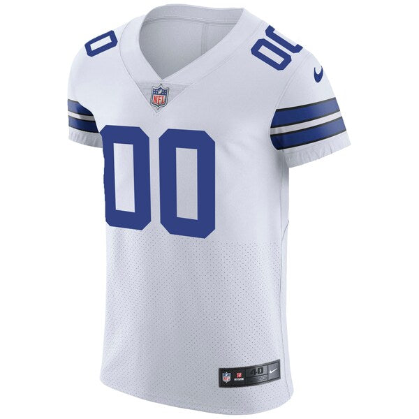 Dallas Cowboys Nike Vapor Untouchable Custom Elite Jersey - White - Image 2