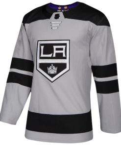 Alternative view of Los Angeles Kings adidas Alternate Authentic Jersey - Gray