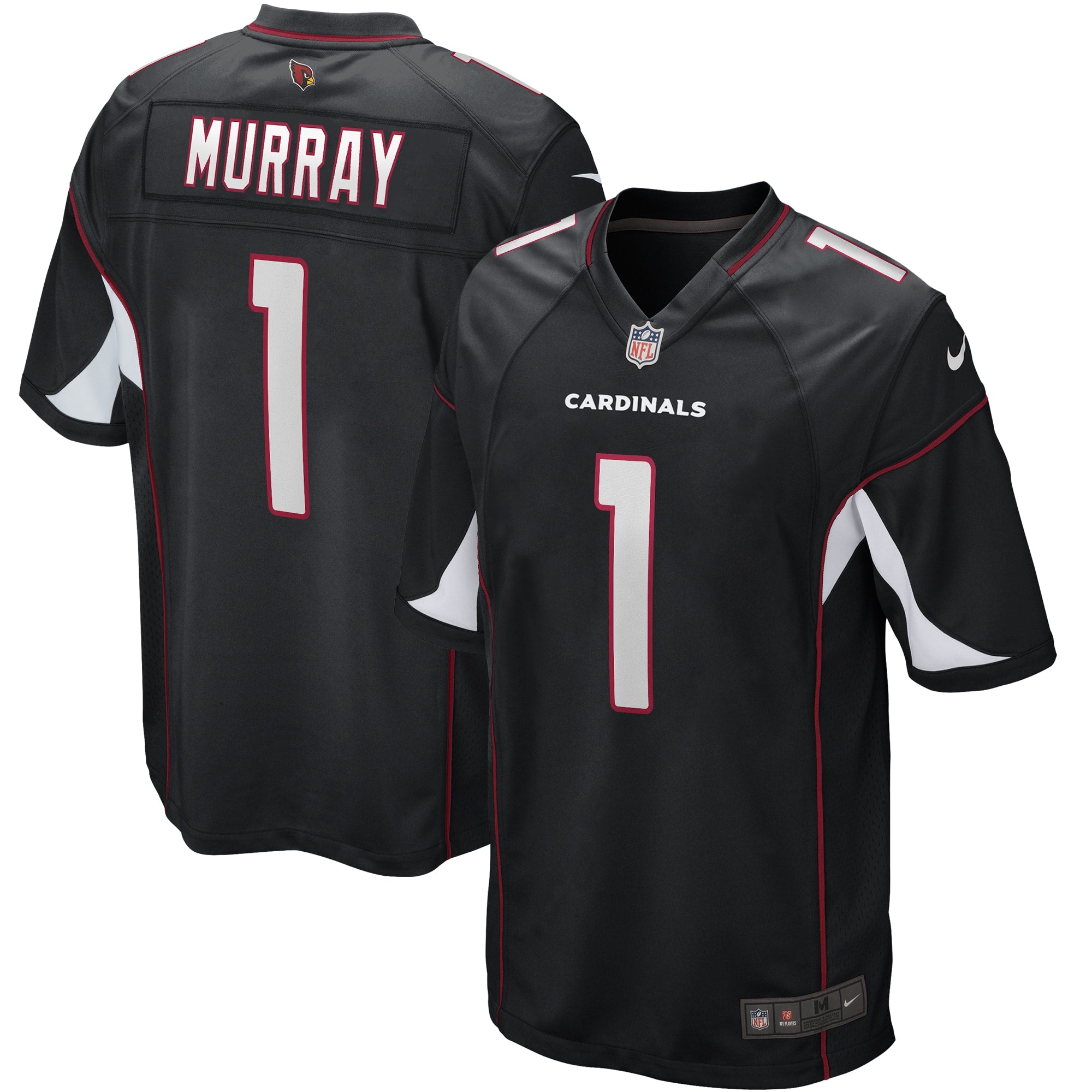 Kyler Murray Arizona Cardinals Nike Game Player Jersey - Cardinal/Black/White - Image 8