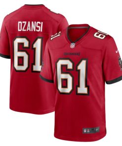 Silas Dzansi Tampa Bay Buccaneers Nike  Game Jersey -  Red