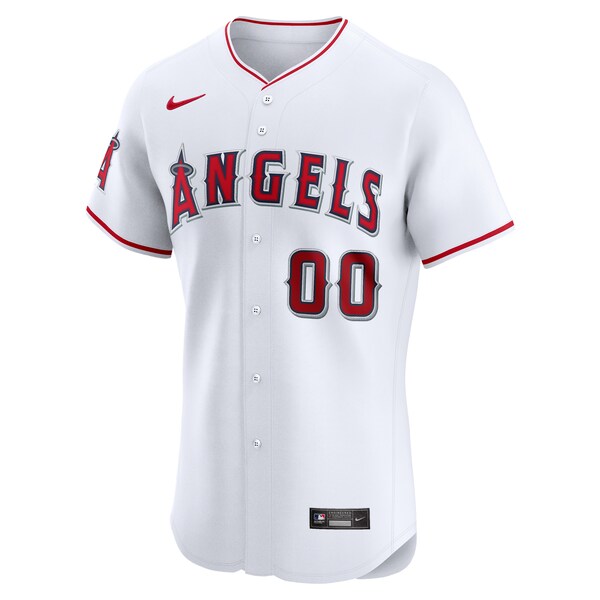 Los Angeles Angels Nike Home Elite Pick-A-Player Retired Roster Jersey - White - Image 2